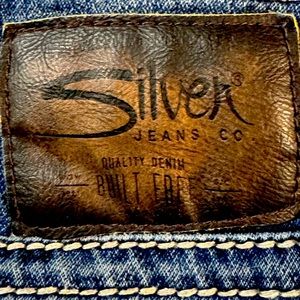 Men’s Silver brand jeans.